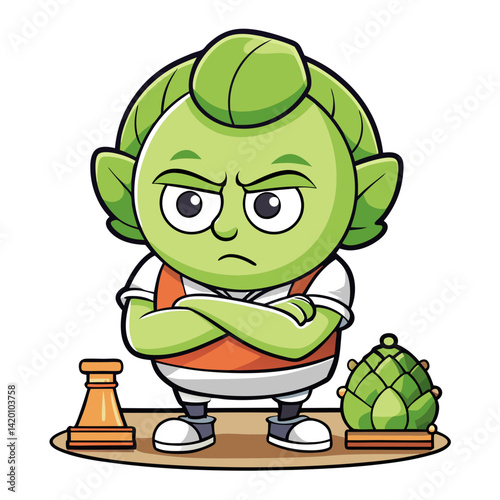  Unique Sedentary Brussels Sprouts Vegetable Art