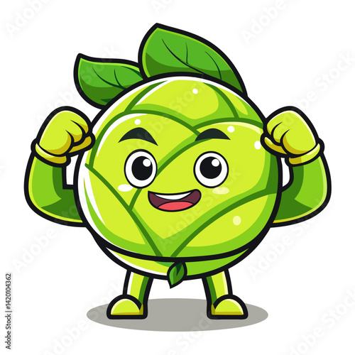  Energized Brussels Sprouts Vegetable Organizing Illustration