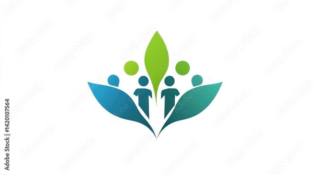 Community Growth Symbol Design Community Growth Symbol Design