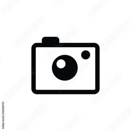 Camera icon. Photo and video camera symbol Vector