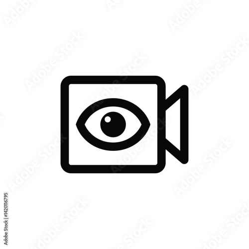 Camera icon. Photo and video camera symbol Vector