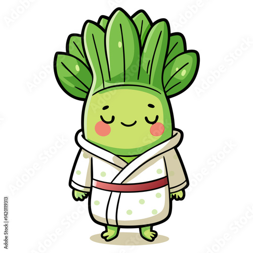 Creative Diseased Bok Choy Vegetable Design