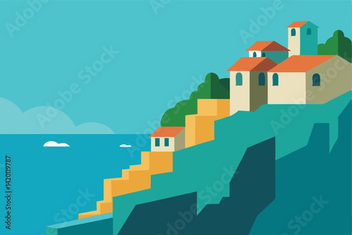 vector illustration of a city