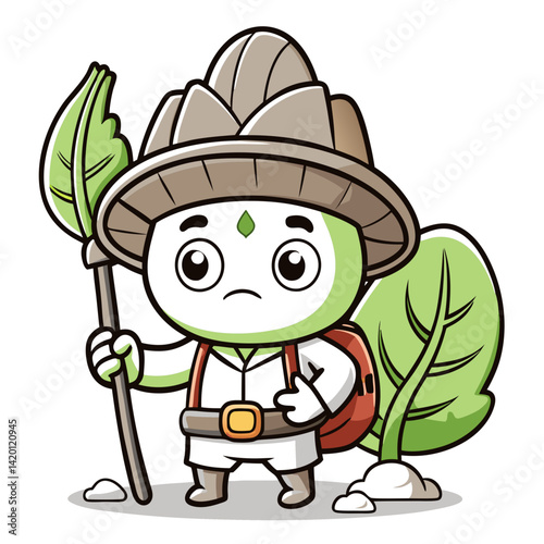  Whimsical Bok Choy Artwork for Fossil Hunt