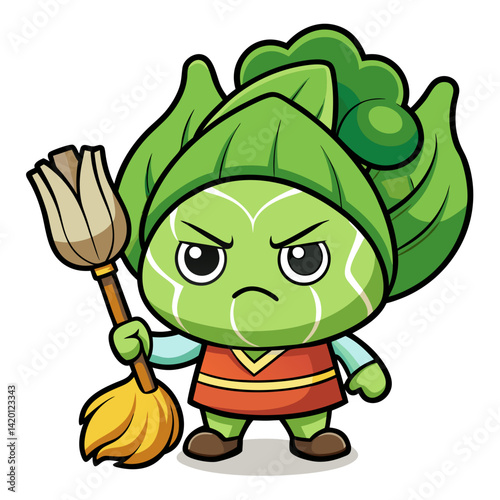  Whimsical Bok Choy Artwork for Social Themes