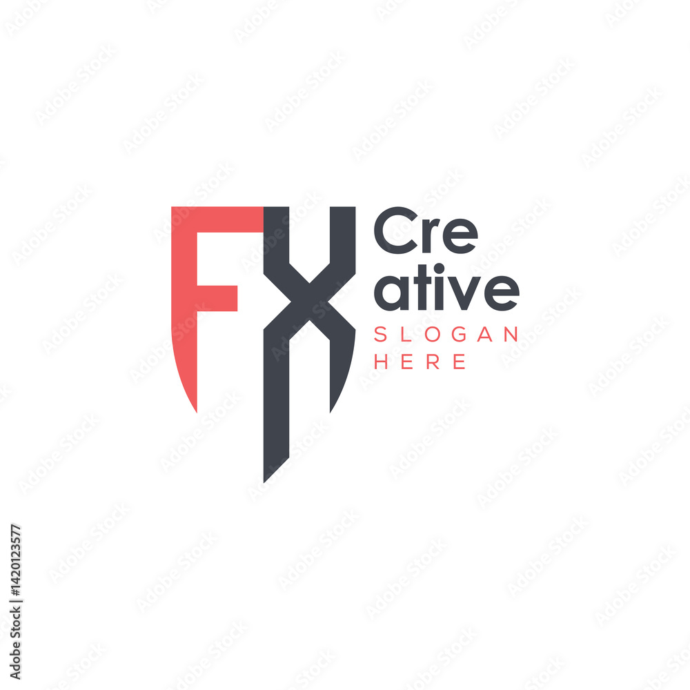 Obraz premium initial monogram letter logo with creative design.