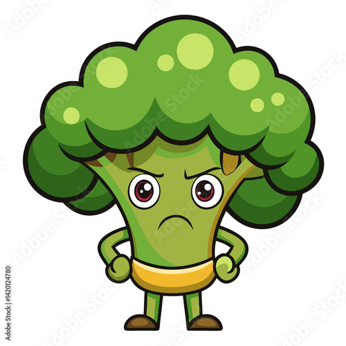  Peckish Broccoli in Writing Art