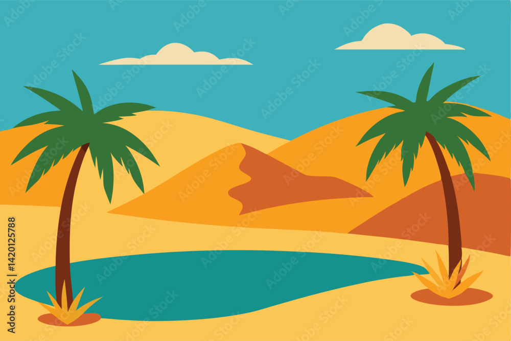 palm trees on the beach palm trees on the beach
