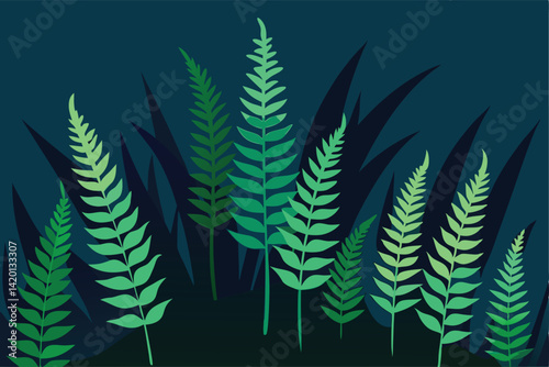 fern leaf background