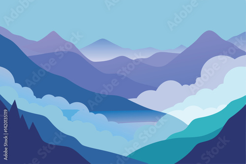 mountains in the mountains