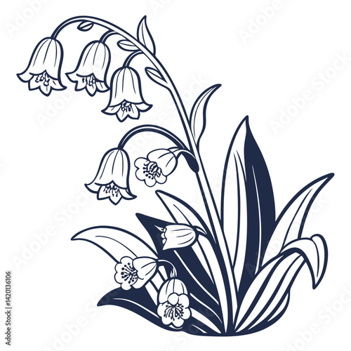  Stylish Indian Pipe Houseplant Illustration
