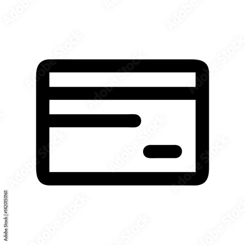 Credit card payment method finance banking debit card transaction money purchase online pay card icon