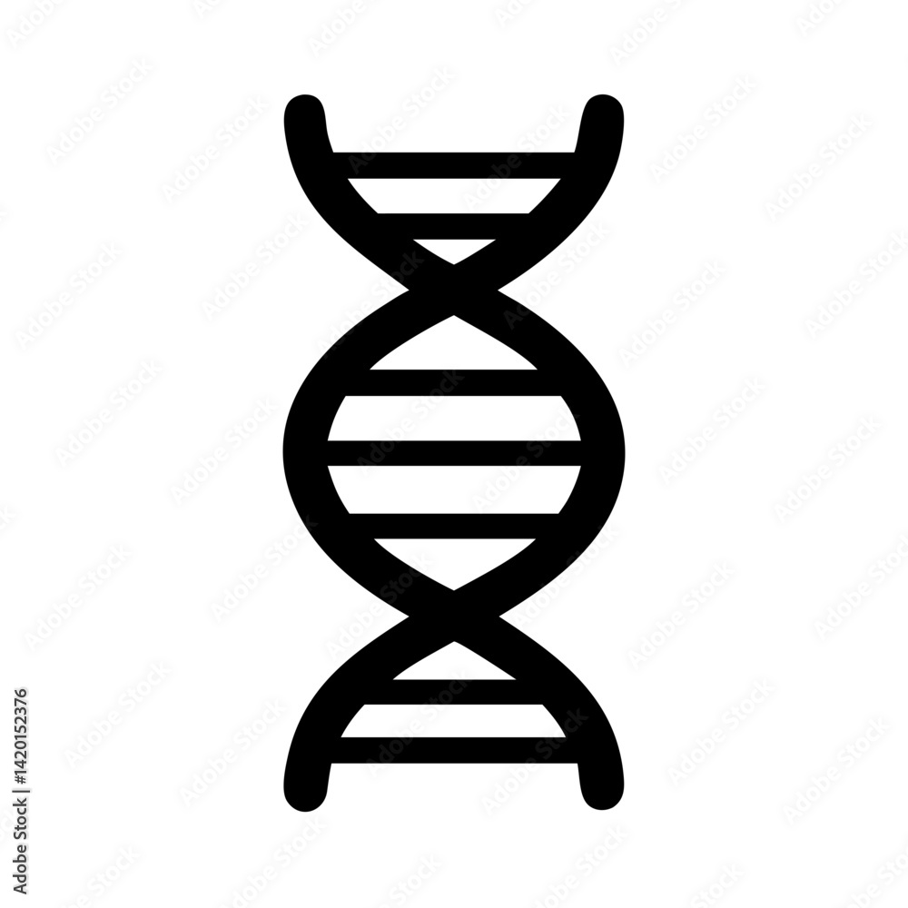 Plakát Dna structure helix genetic code biology science molecule double ...
