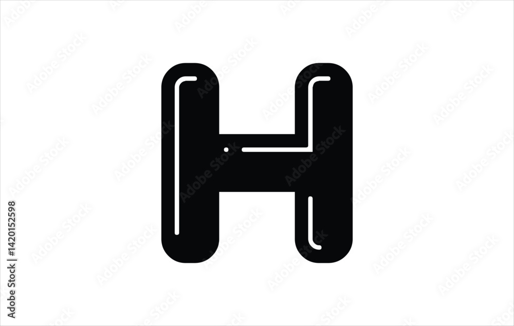 Elegant Letter H logo Vector Template Initial Letter H Logo Design Vector Template. Creative And Modern H logo Elegant Letter H logo Vector Template Initial Letter H Logo Design Vector Template. Creative And Modern H logo