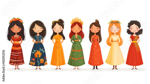 Concept of International Women's Day