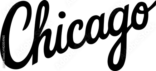 Chicago City Script Font Design