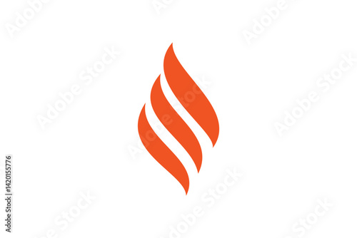 Fire Flame Logo Design Template