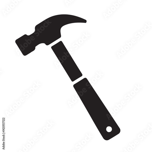 hammer isolated on white