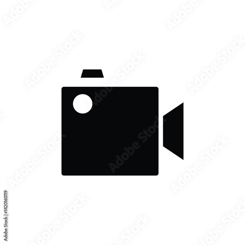 Camera icon. Photo and video camera symbol Vector