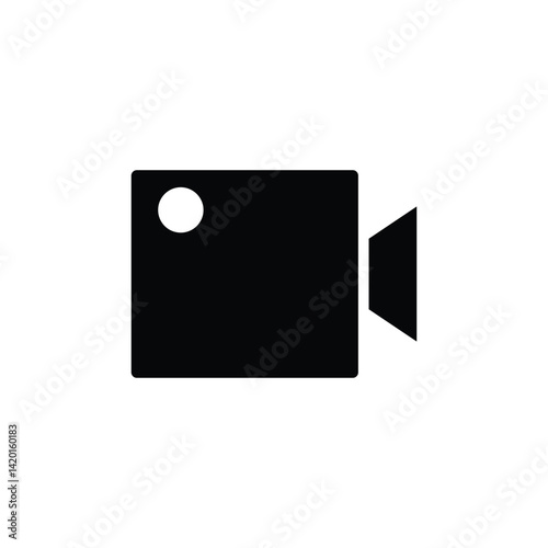 Camera icon. Photo and video camera symbol Vector