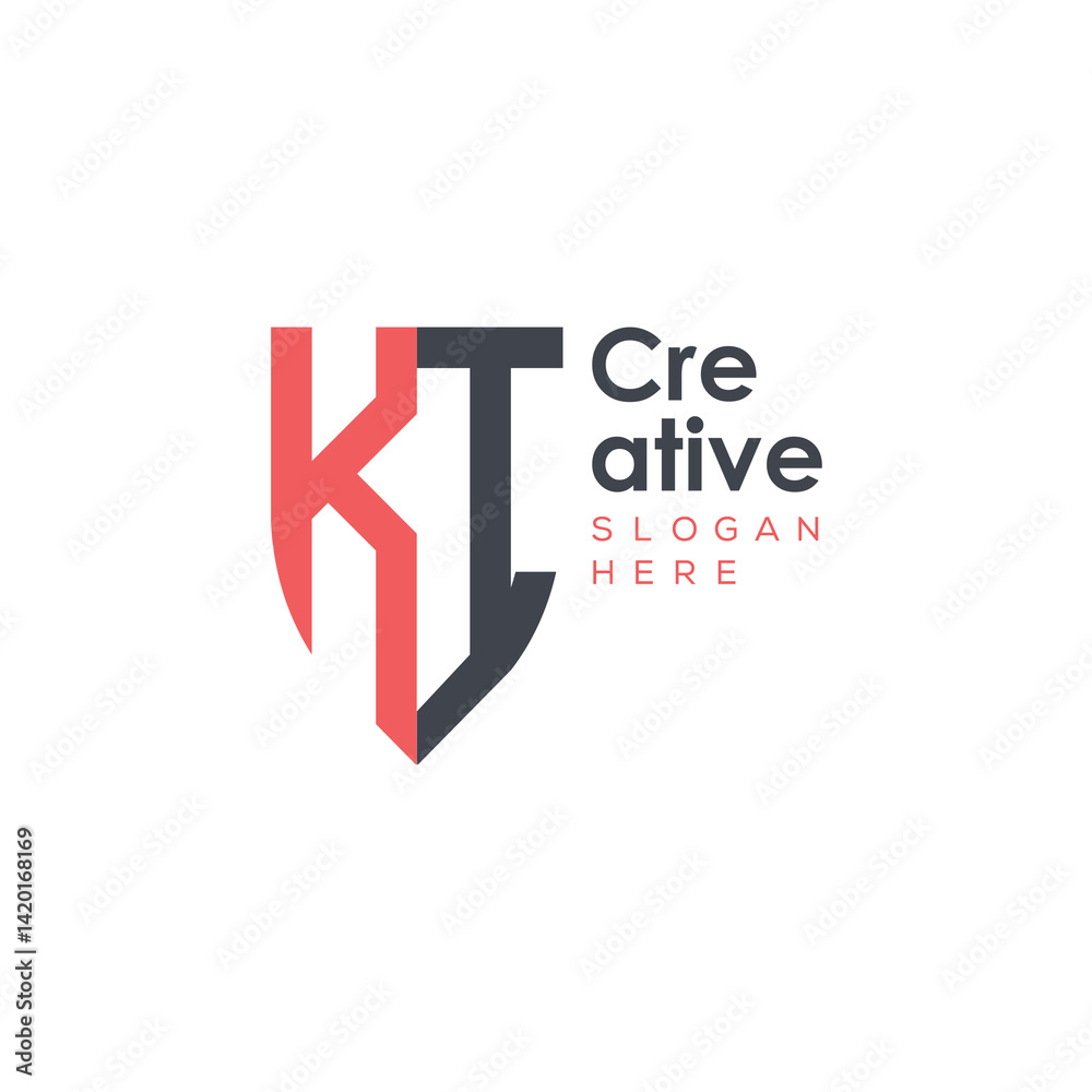 initial monogram letter logo with creative design. initial monogram letter logo with creative design.