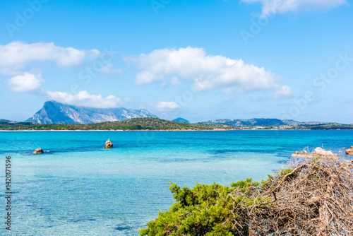 Turquoise water in Lu Impostu beach