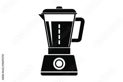 Mixer blender vector illustration isolated on white background