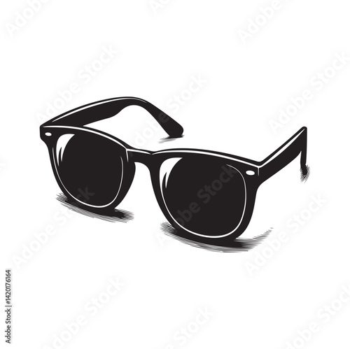Black sunglasses, Use in your craft designs - make stickers - and use for other needs