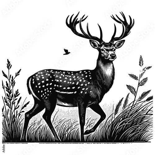 deer in the forest