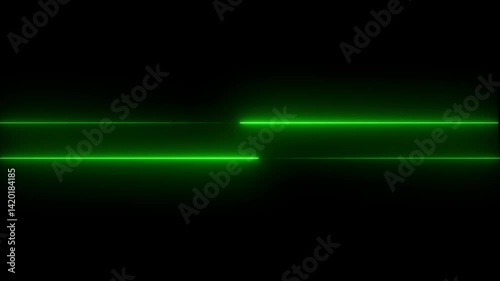 Abstract g glowing neon speed lines. Abstract neon laser lines motion background. Modern futuristic technology concept. seamless loop Abstract neon background with blue green glowing lines sliding ...