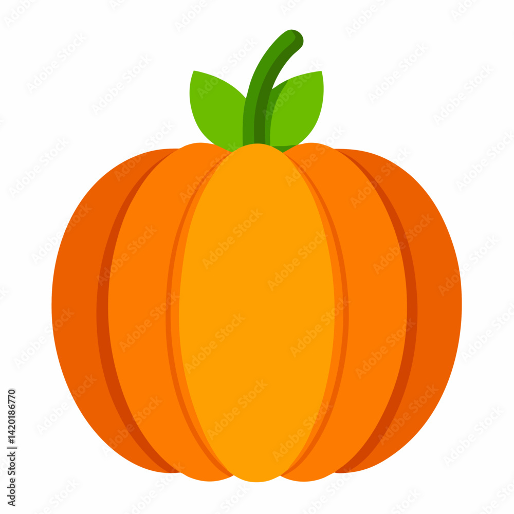 Obraz premium Pumpkin vector illustration