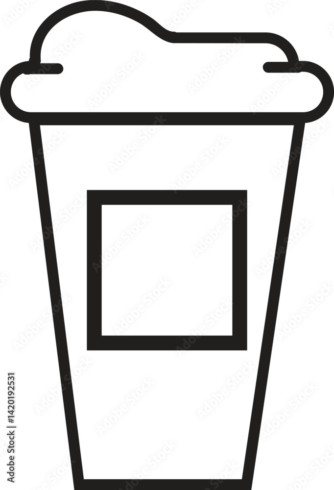 vector illustration of paper cup vector illustration of paper cup