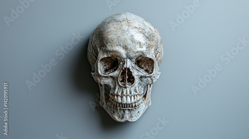 Wallpaper Mural Detailed close-up of a human skull Torontodigital.ca