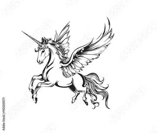 Pegasus vector