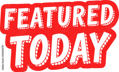 Featured Item Announcement Today