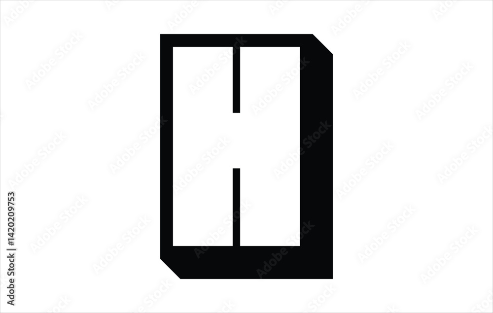 Elegant Letter H logo Vector Template Initial Letter H Logo Design Vector Template. Creative And Modern H logo