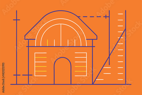 architectural-background-with-measurement-lines--.eps
