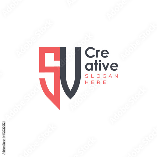 Free Download initial monogram letter logo with creative design. - GFXLoad