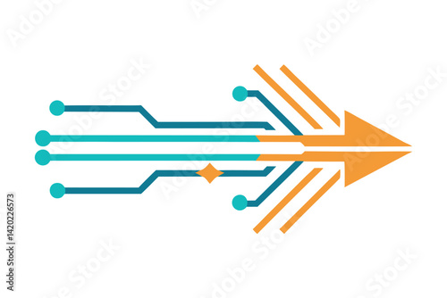 abstract arrows background