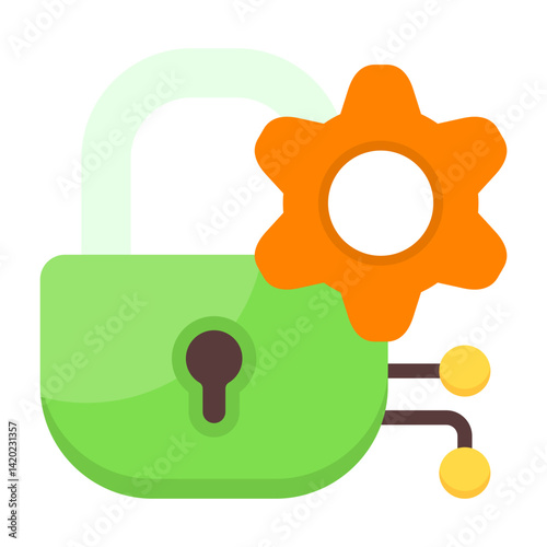 Access Control Flat Flat Icon