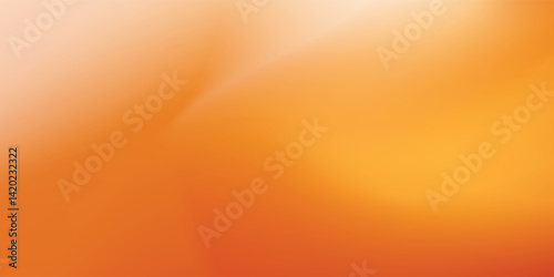 Orange and yellow gradient background, Abstract template pattern, Beautiful autumn scene, Warm orange backdrop vector illustration eps10