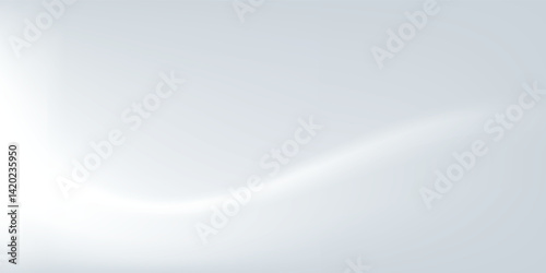 Abstract white gradient background texture, grey scene smoke or fog pattern. Cloud mood. Nature concept. vector illustration