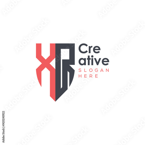 initial monogram letter logo with creative design.