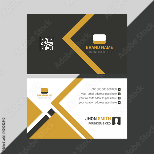 Minimal Trading Expert Card Template