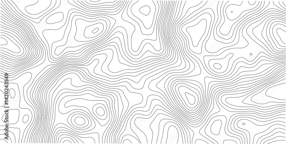 Topographic gradient line map. Abstract circle lines background. Abstract blank detailed topographic contour map. Background of the topographic map. Line topography map contour background.
Topographic gradient line map. Abstract circle lines background. Abstract blank detailed topographic contour map. Background of the topographic map. Line topography map contour background.