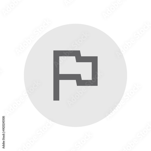 Flag Icon Outlined