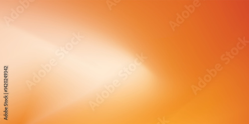 Orange and yellow gradient background, Abstract template pattern, Beautiful autumn scene, Warm orange backdrop vector illustration eps10