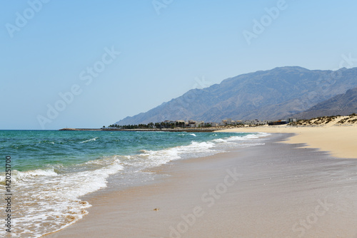 Jebel Sifah Public Beach. Oman