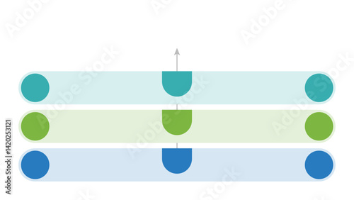 Current VS Future State infographic presentation layout fully editable.