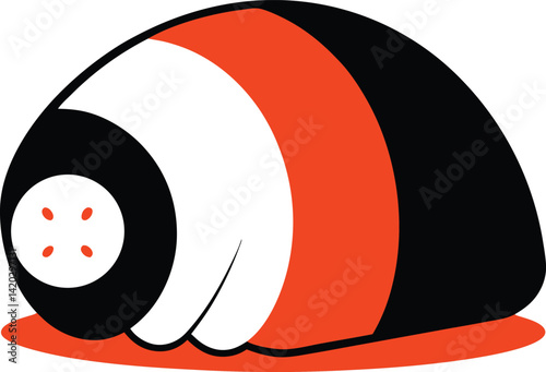 bowling ball on white background